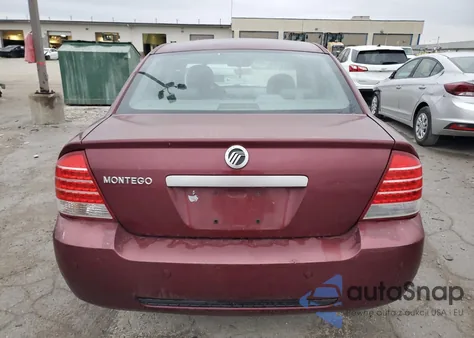 2006 Mercury Montego Luxury from USA, damaged, VIN 1MEFM40156G604284